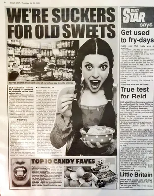 Daily Star clipping about AQuarterOf.co.uk