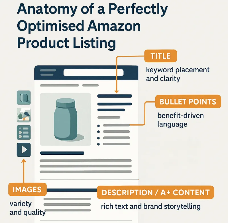 Anatomy Of A Perfectly Optimised Amazon Product Listing
