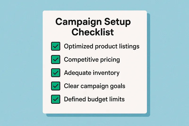 Campaign Setup Checklist