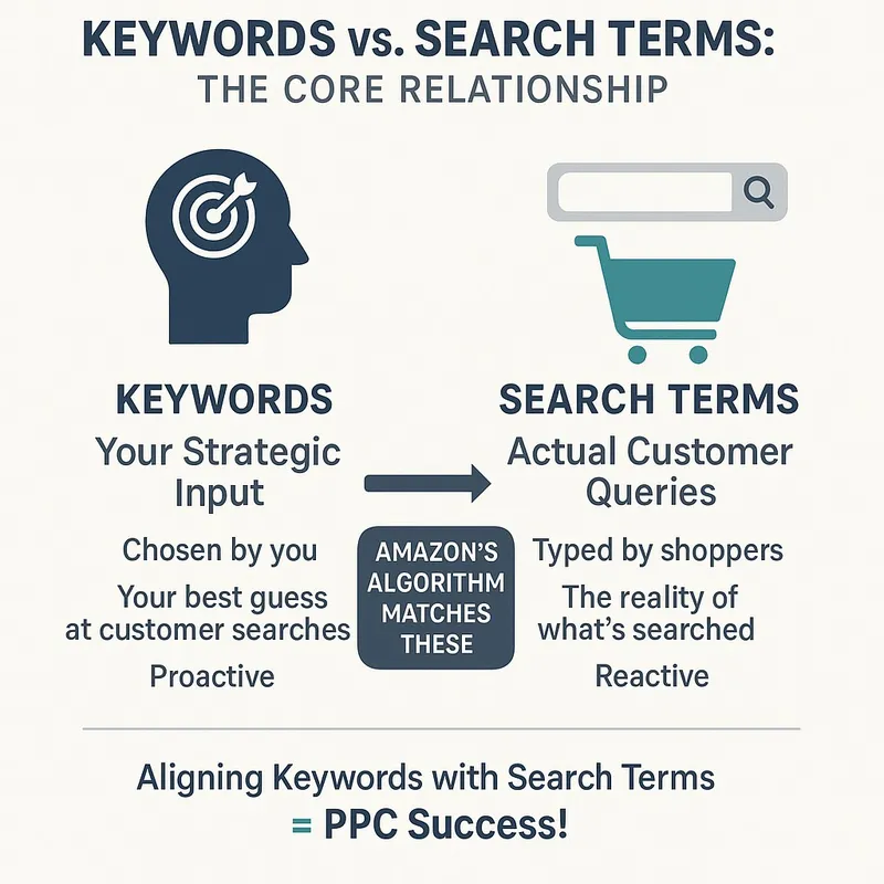 Keywords Vs Search Terms The Core Relationship
